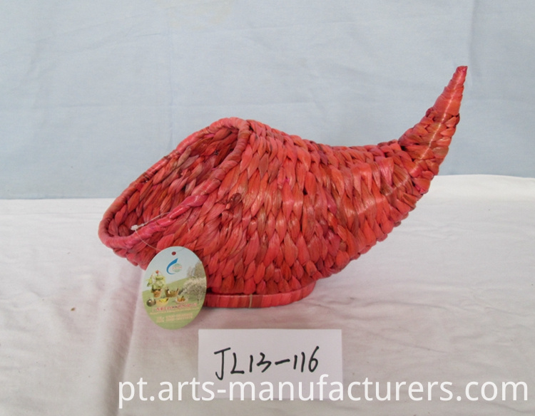 cornucópia de flor de tecelagem weaving flower cornucopia